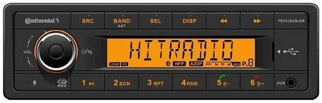 Continental TR7412UB-OR オーディオ デッキ コンチネンタル オーディオ デッキ Continental TR7412UB-OR Bluetooth