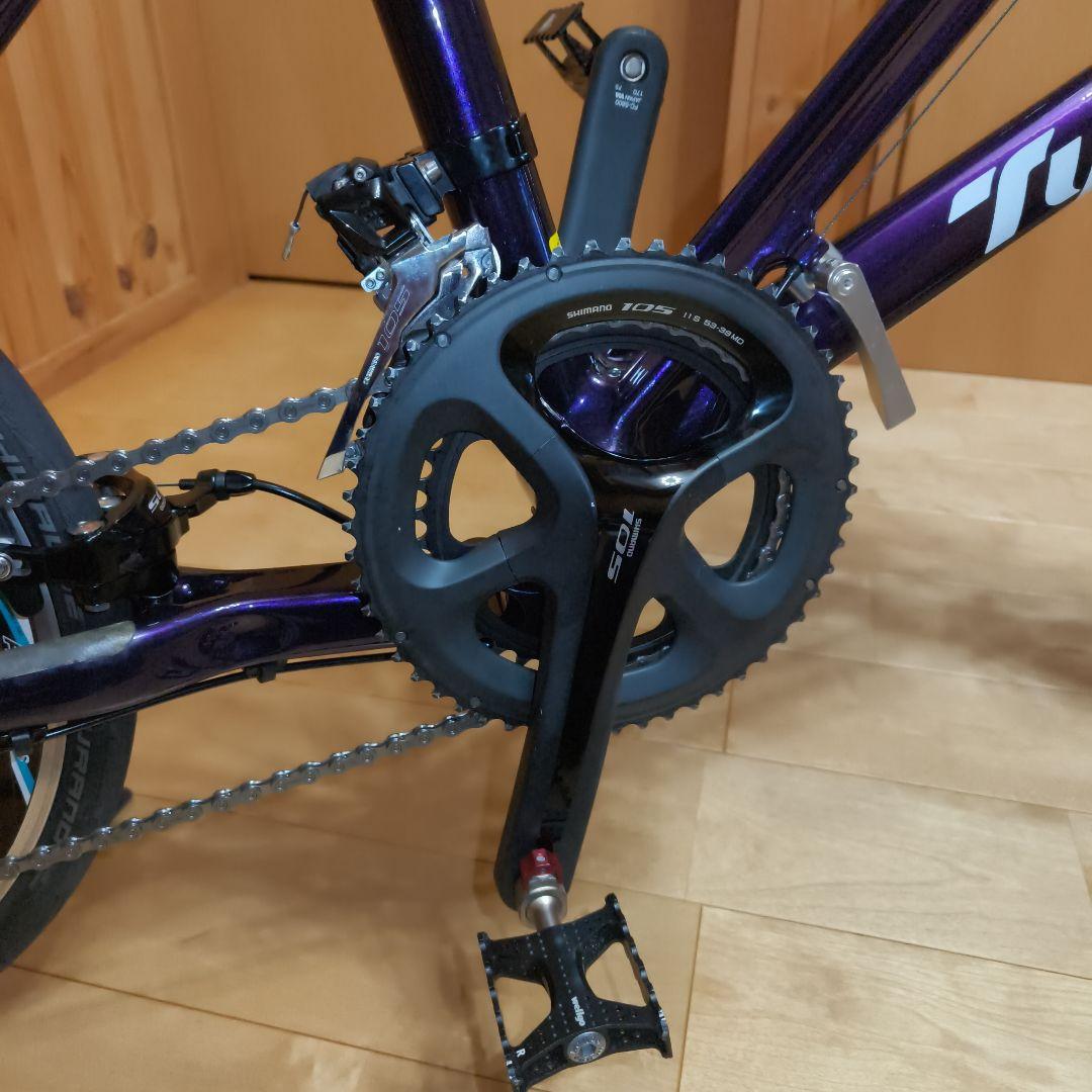 Tirell FX 折りたたみ自転車 20インチ パープル - メルカリ