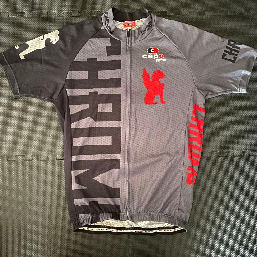 非売品 Chrome クローム Capo製 レースチャンピオンジャージ Champion（チャンピオン） トラックジャケット メンズ ジャージ