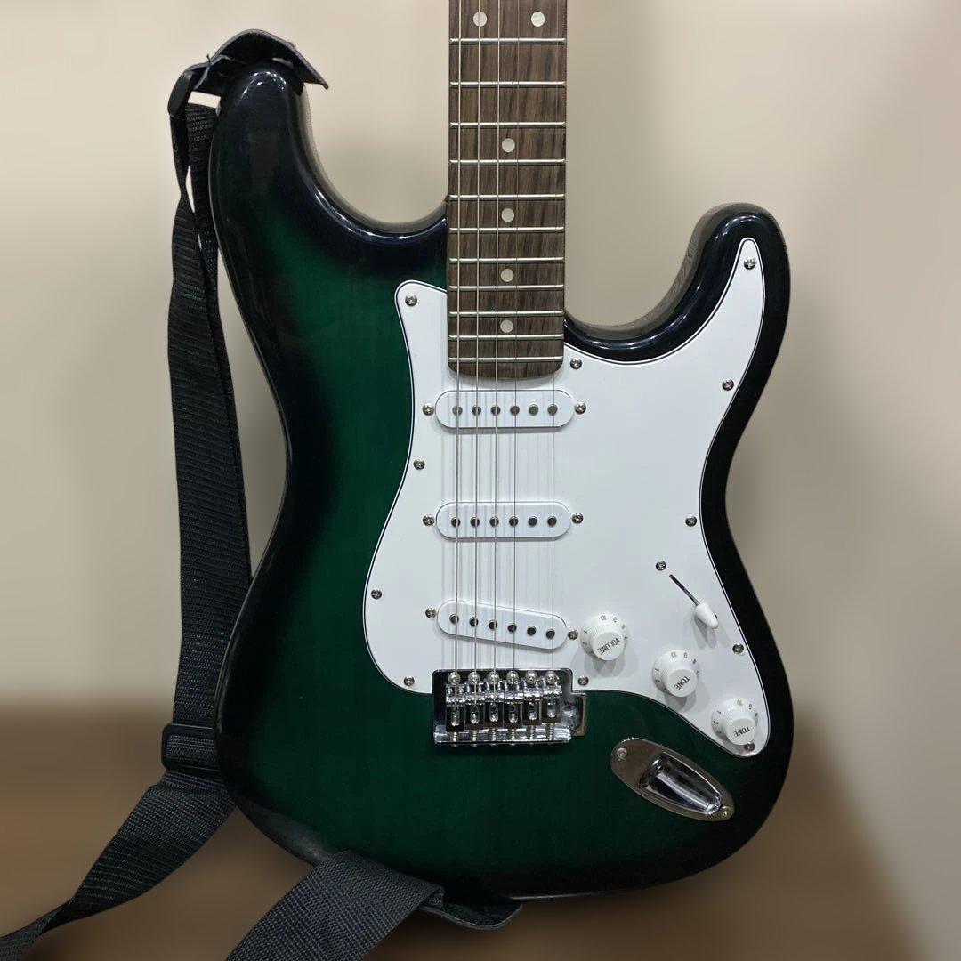 SELDER セルダー ストラトキャスター タイプ 緑系 エレキギター - メルカリ