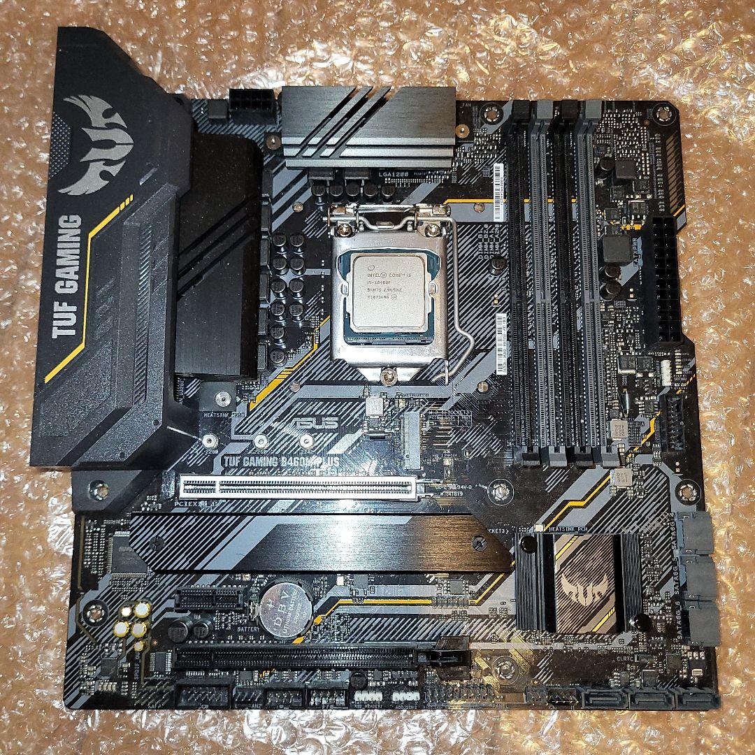 Core i5 10400F + B460M PLUSマザーボード セット セット商品（intel + ASUS） Core i5-11400 + ASUS PRIME B560M-K