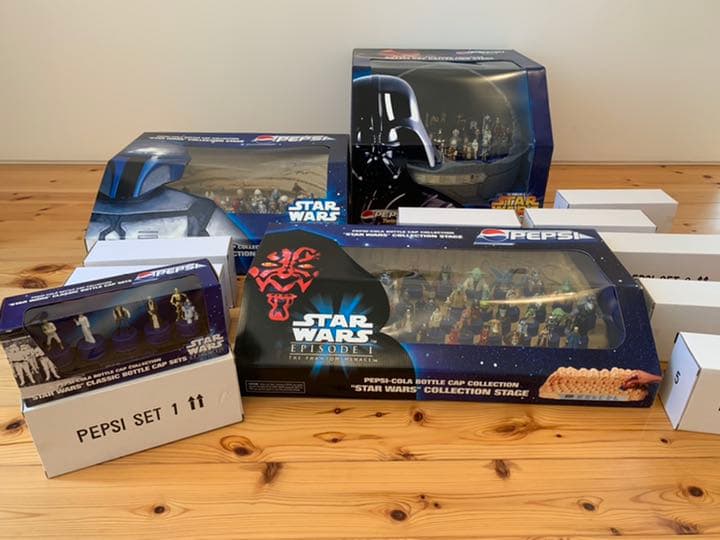 スター・ウォーズ ペプシ ボトルキャップ フルコンプリート STAR WARS/スターウォーズ×PEPSI/ペプシ・Bottle Cap Collection