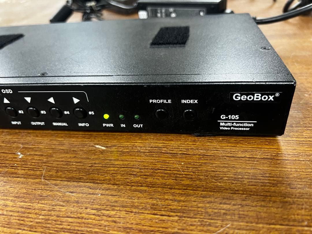GeoBox G-105 マルチファンクションビデオプロセッサー GeoBox G-105 多機能ビデオプロセッサー | ジャパンマテリアルジャパン