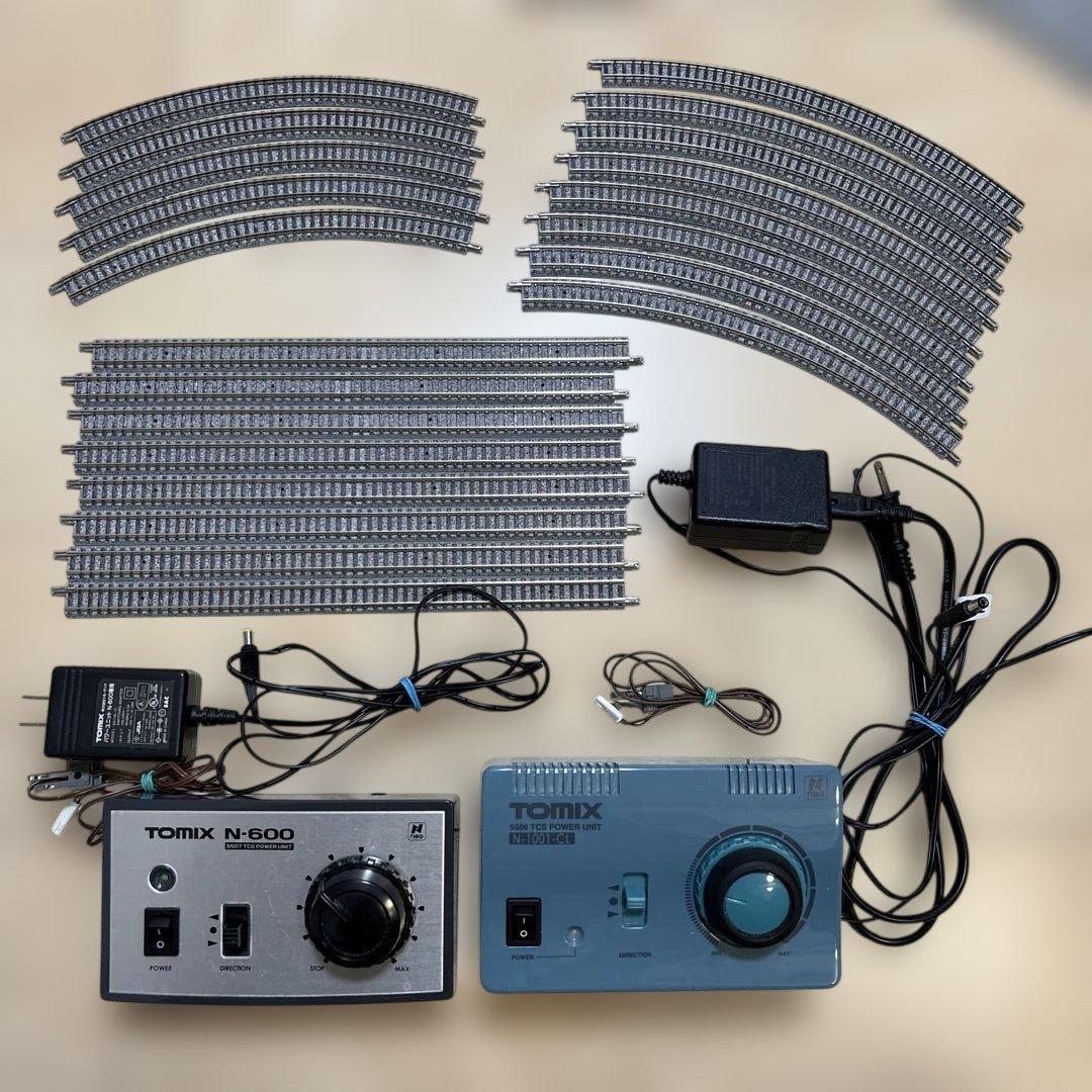 Nゲージ tomix レールセット　パワーユニット　パック 好みの車両を自由に選んでスタート マイプラン＋車両セット