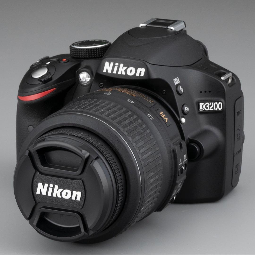 ニコン Nikon D3200+AF-S18-55/3.5-5.6G VR中古品 Amazon | Nikon デジタル一眼レフカメラ D3200 レンズキット AF-S DX