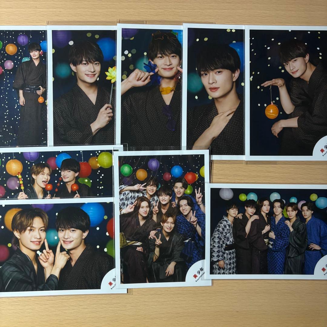 美少年 浮所飛貴 うきなす 公式写真 9枚セット - メルカリ