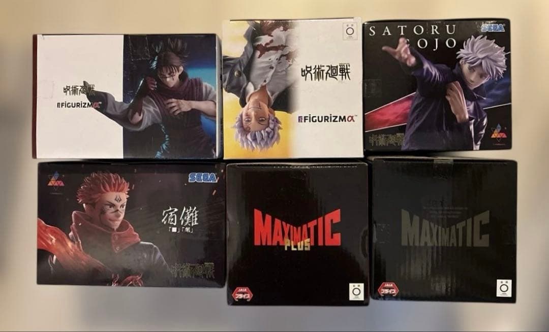 未開封 呪術廻戦 プライズフィギュア まとめ売り 6点セット