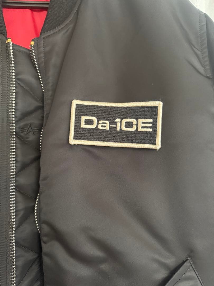 Da-iCE ×ALPHA コラボMA-1ジャケット 黒　Mサイズ