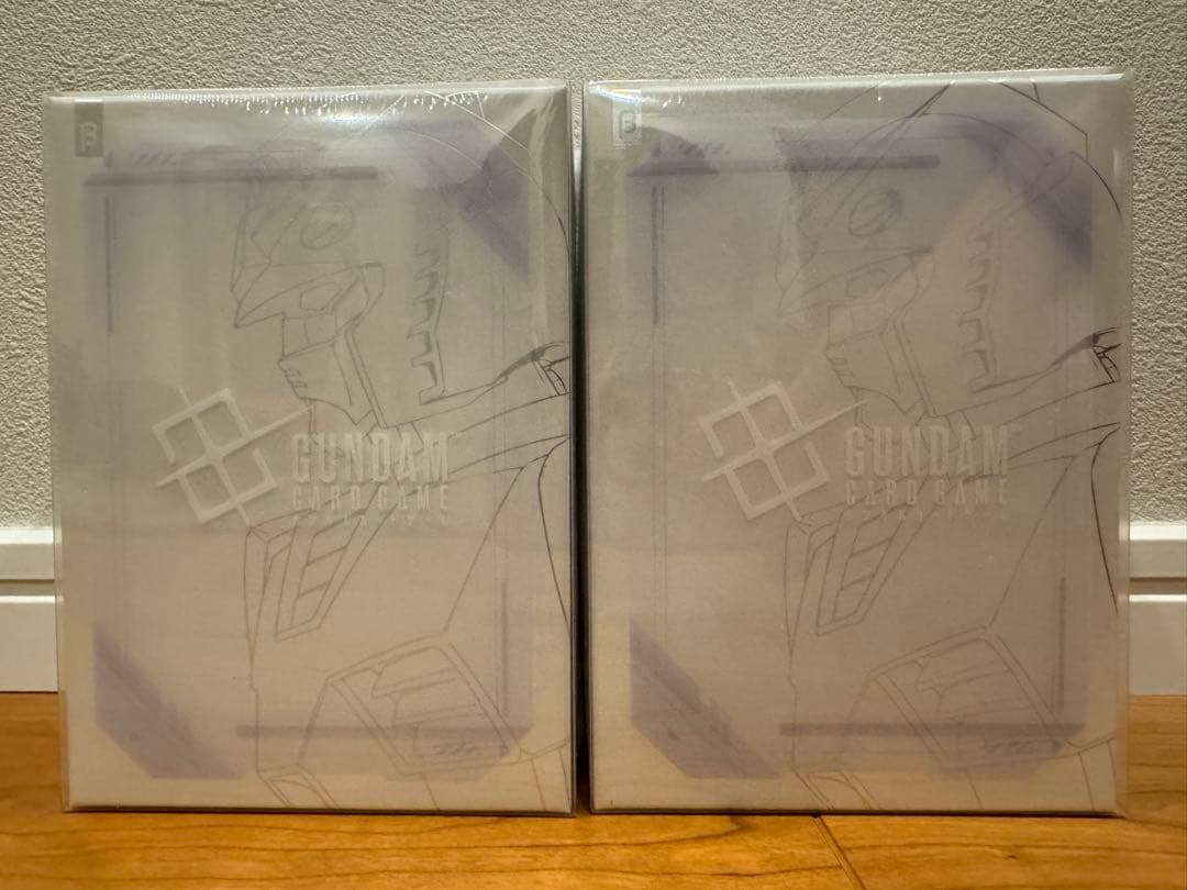 ガンダムカードゲーム リミテッドBOX Ver.β 日本語版 2個 新品未開封 ガンダムカードゲーム リミテッドBOX Ver.β【未開封】 【宅配便のみ