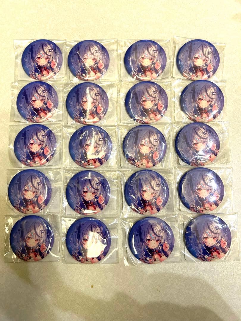 Anideal hololive アニディール 缶バッジ 沙花叉クロヱ　20個