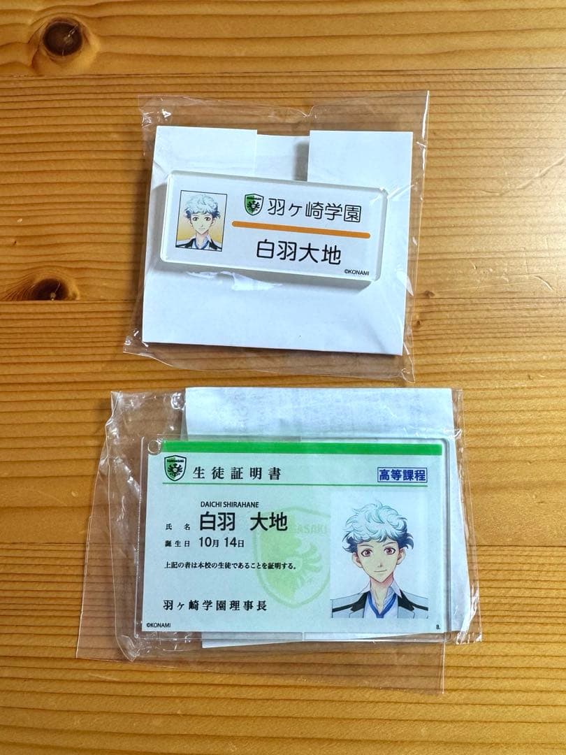 ときメモGS4 白羽大地 学生証 ネームプレートセット - メルカリ