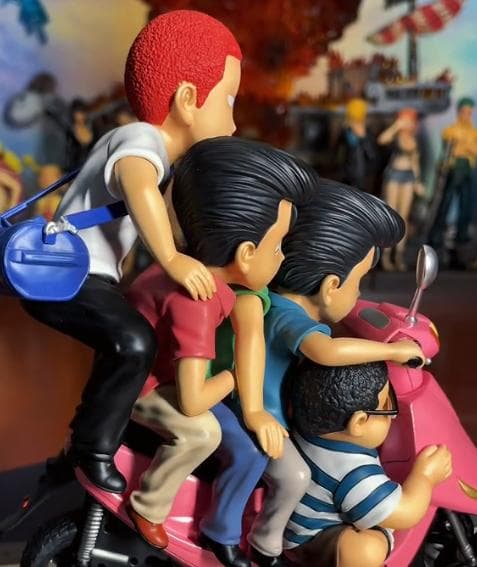 スラムダンク 桜木軍団 桜木花道 フィギュア ガレージキット 塗装済み