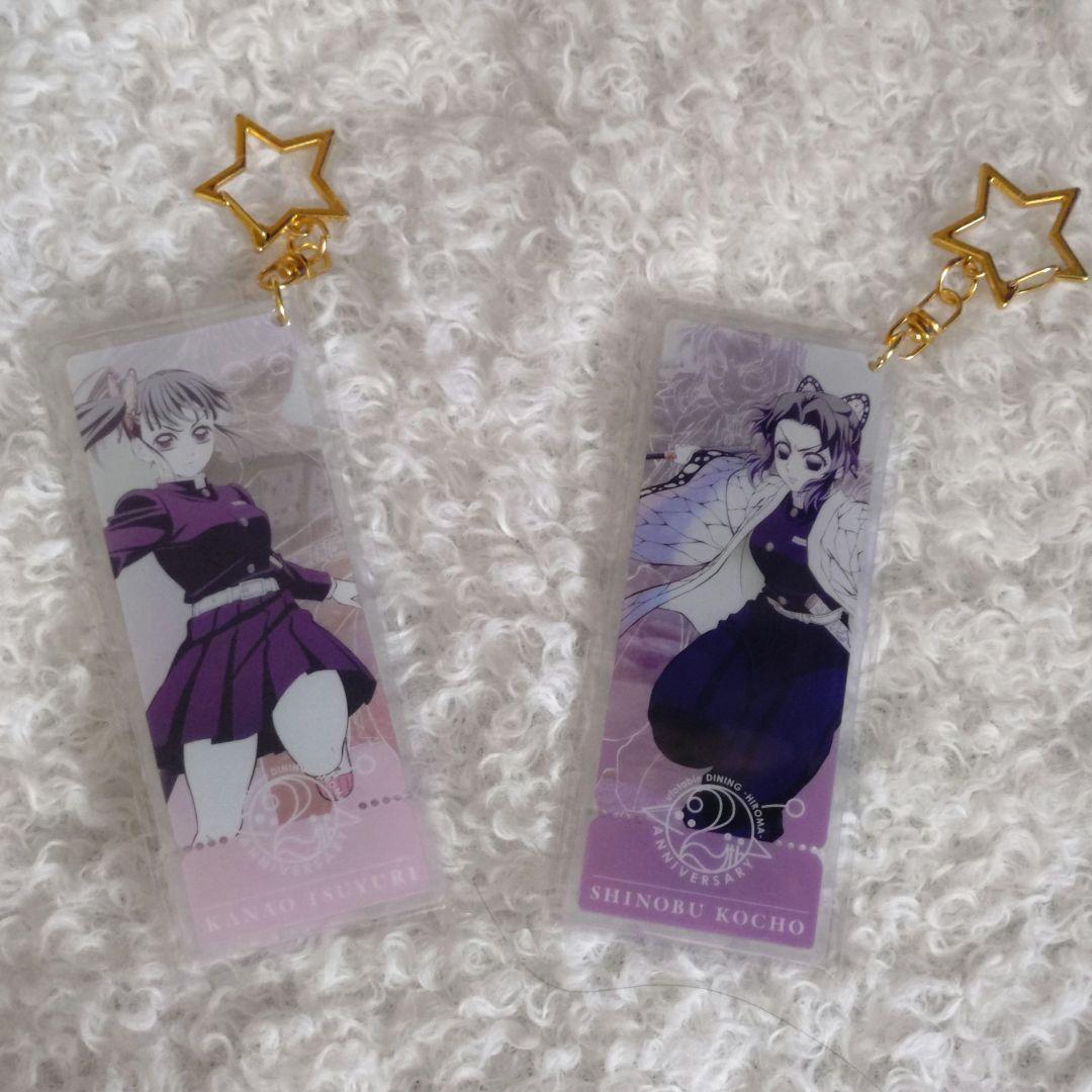 鬼滅の刃 WEBSHOPくじ c106 繋ぐ しのぶとカナエ B賞 アクリル色紙