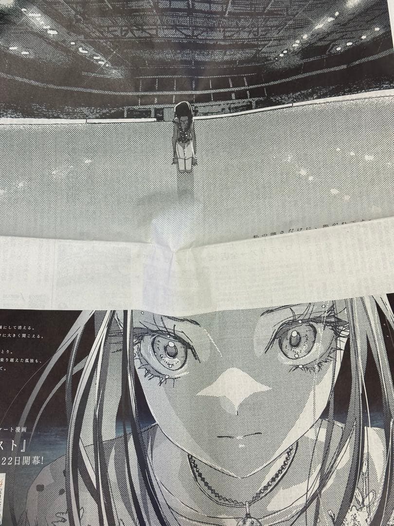 1枚 メダリスト 新聞広告 狼嵜光 - メルカリ