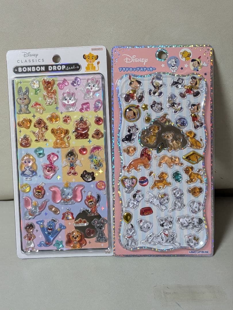 ☆ディズニー☆クラシック☆✨️ボンボンドロップシール✨️プチ