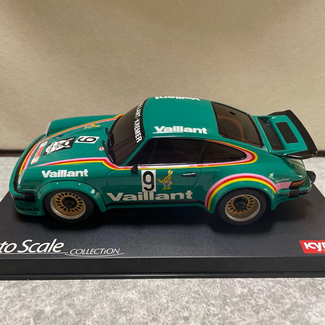 ☆京商ミニッツ ポルシェ934 RSR ターボ Vaillant ボディ中古美品