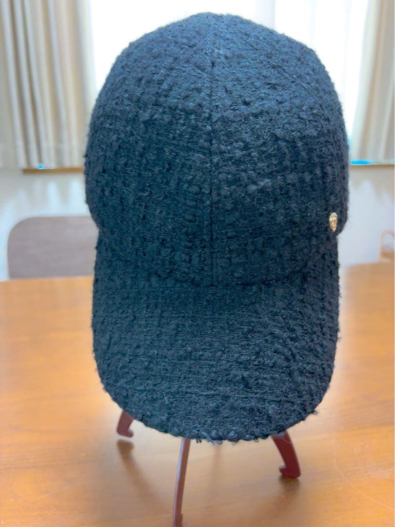 HELEN KAMINSKI 黒キャップ ツイードの通販｜www.missouri-66.com