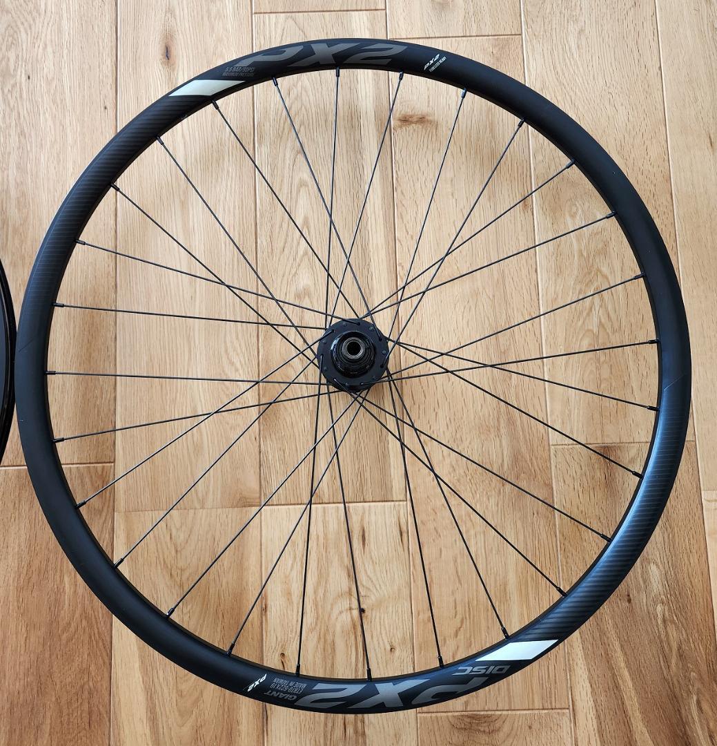 GIANT PX2 DISCホイール 700C 前後セット - メルカリ