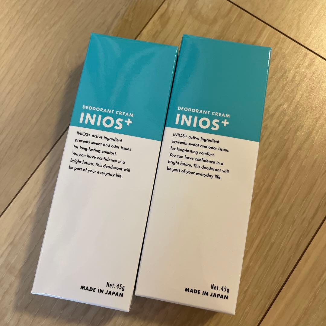 INIOS+ デオドラントクリーム 45g 2個セット