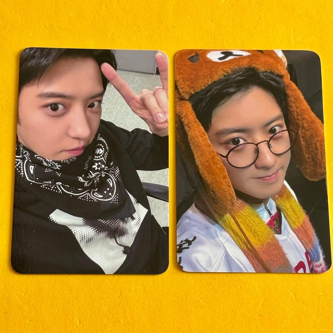 EXO REVERXE Ktown4u トレカ ラキドロ チャニョル セット - メルカリ