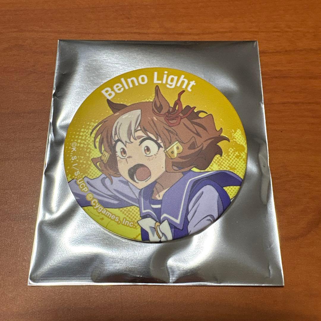 ウマ娘 シンデレラグレイ 怪物の蹄跡展 ベルノライト 缶バッジ - メルカリ