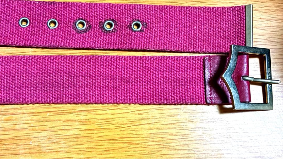 05SS ディオールオム Dバックルベルト 激レア アーカイブ エディ