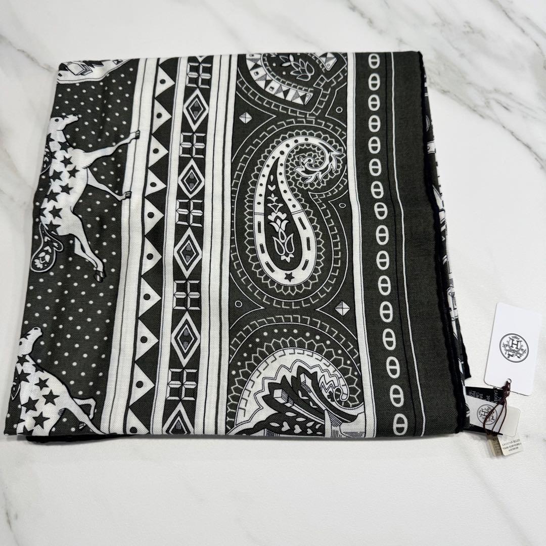 HERMES エルメス カシシル シュヴァル・ドゥ・クール・バンダナ 新品