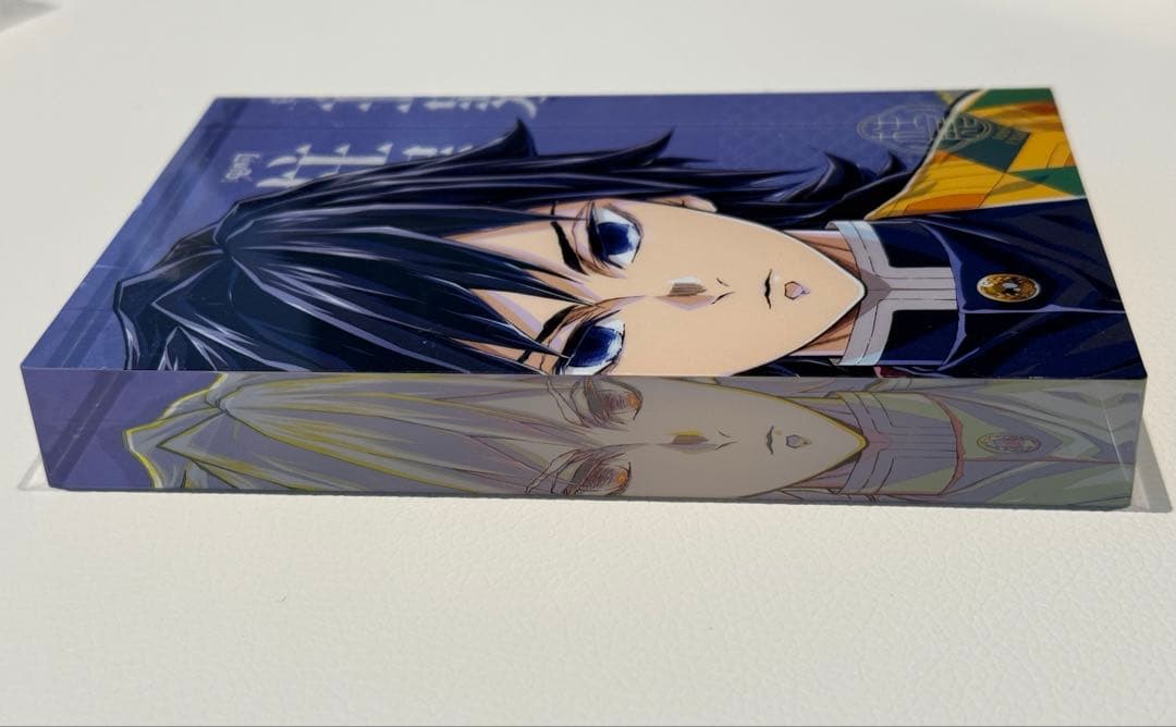2点セット　鬼滅の刃 柱展 二層アクリルブロック コレクションフォト カード