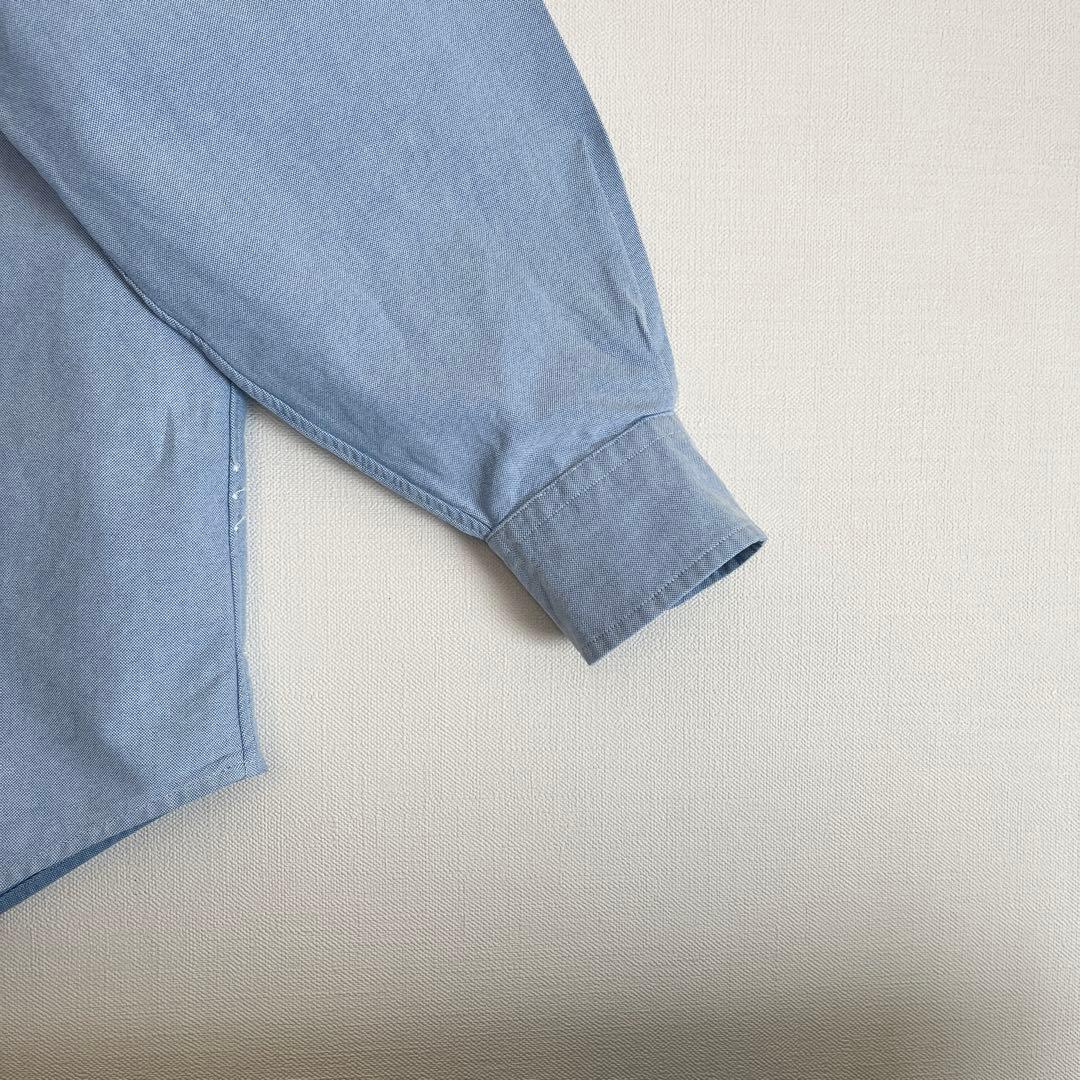 超レア◇未使用級◇現行QR裾ポニー】ラルフローレンBDシャツ◇サックス