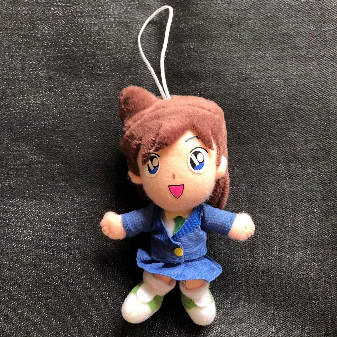 年代物 レア 名探偵コナン 工藤新一 毛利蘭 ぬいぐるみ 制服 帝丹高校