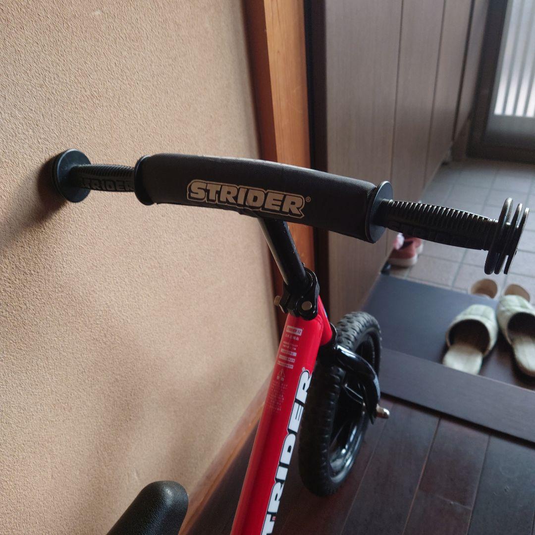 美品、サビなし、キズ少ない】STRIDER バランスバイク 赤 12インチ