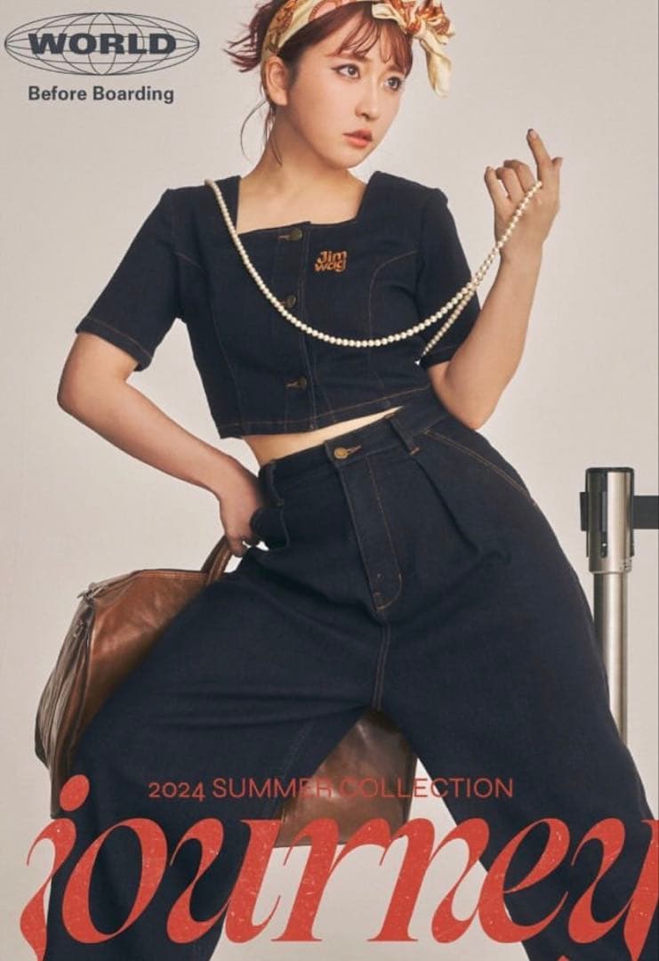 JIMWAG BOXLOGO denim setup indigo 1度のみ着用 - メルカリ