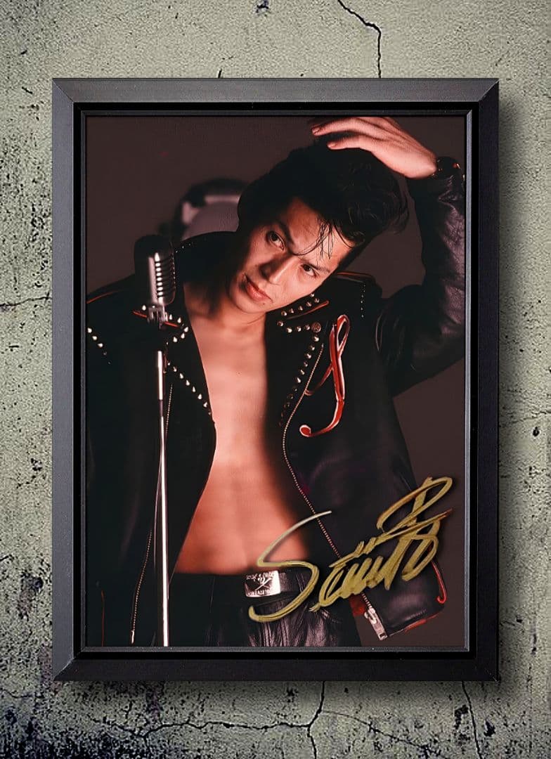 ブラックキャッツ・高田誠一【A4サイズ写真ポスターフレーム付き2点