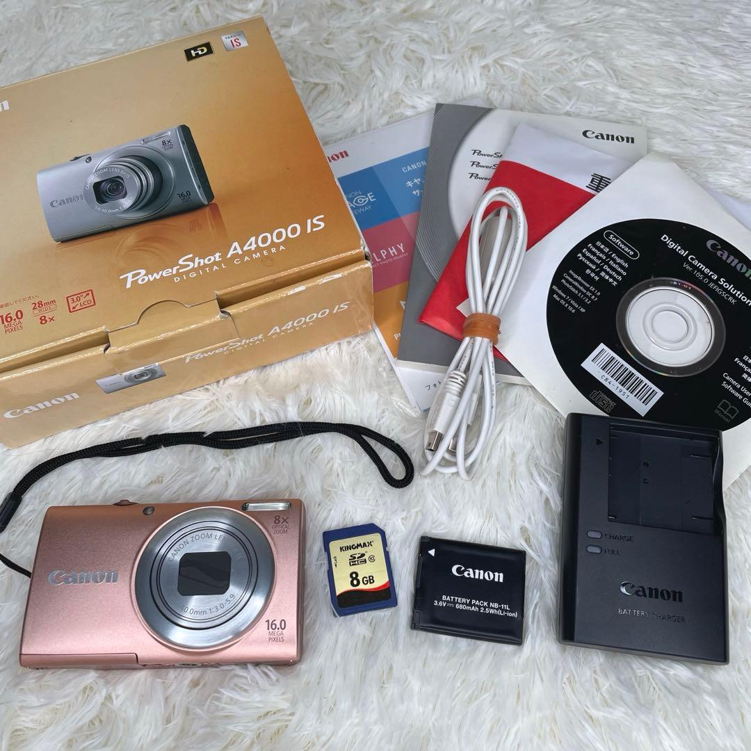 【訳あり】Canon PowerShot A4000 IS デジタルカメラ Amazon.com : Canon PowerShot A4000 is 16.0 MP Digital Camera with