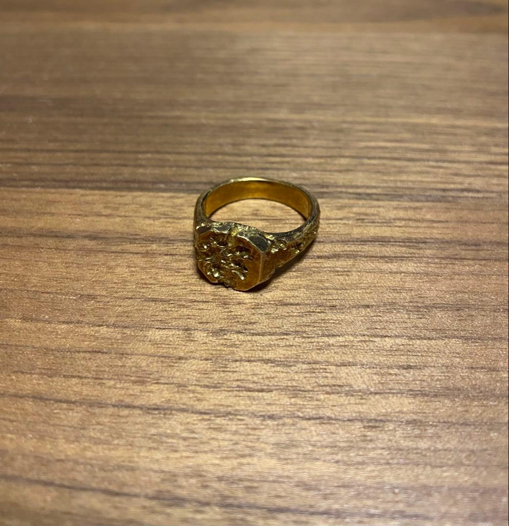 gagan ゴールドリング　13号 楽天市場】【中古】GAGANリング ゴールド サイズ：13号【価格見直し