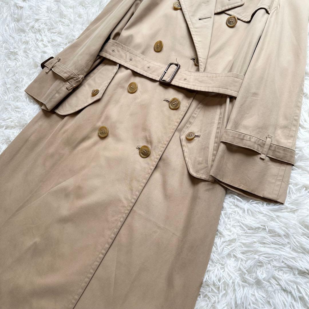 バーバリー 白タグ トレンチコート ハニーベージュ ノバチェック