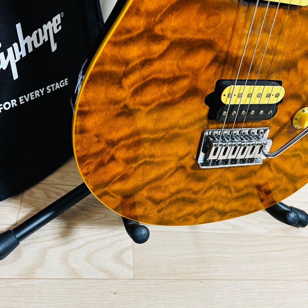 美品✨MUSICMAN olp AXIS MM-1 トレモロアーム付 キルト
