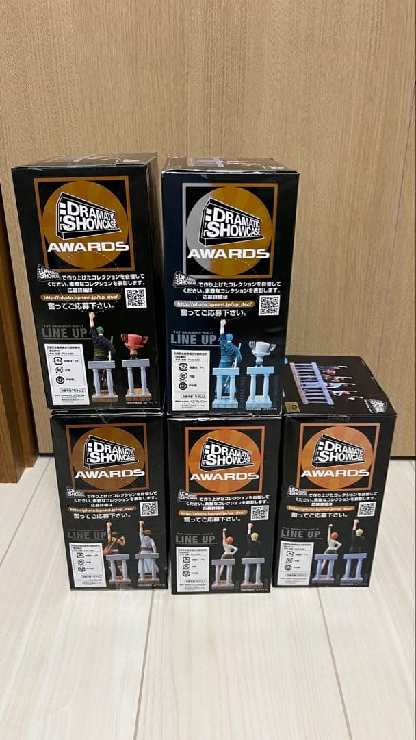 ワンピース DRAMATIC SHOWCASE ナミ ゾロ サンジ チョッパー