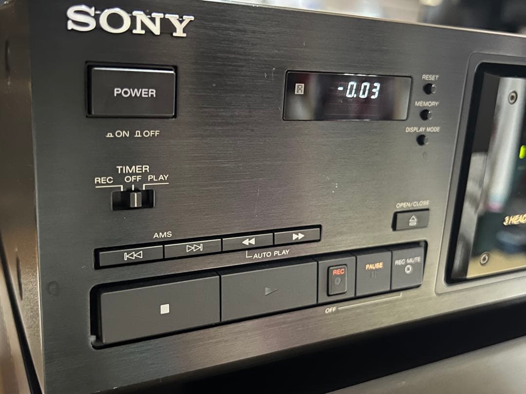美品！SONYソニーTC-333ESGバブル全盛期の熟成3ベッドカセットデッキ