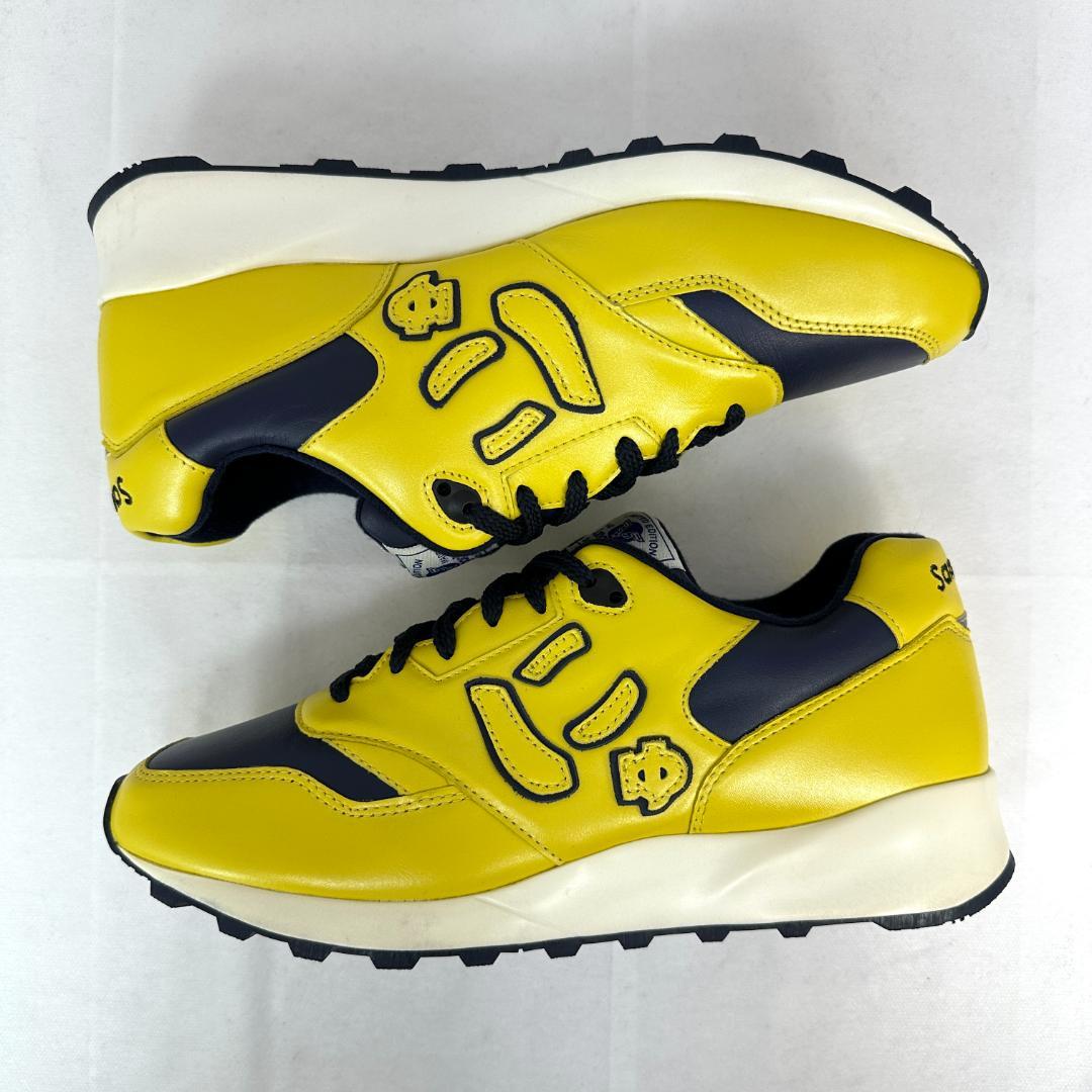 【美品】SANGACIO be YELLOW x NAVY 27.5cm