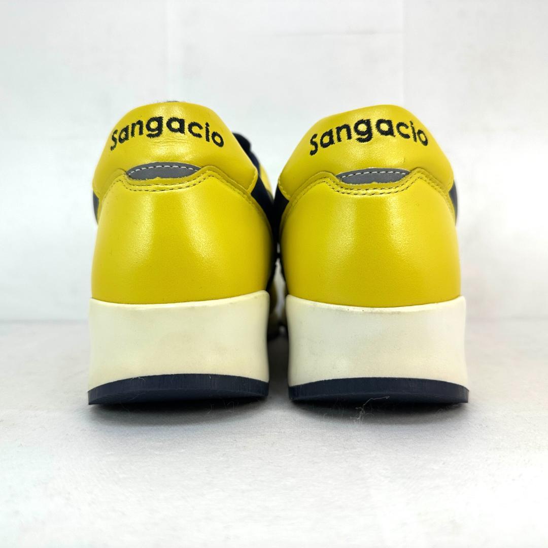 【美品】SANGACIO be YELLOW x NAVY 27.5cm