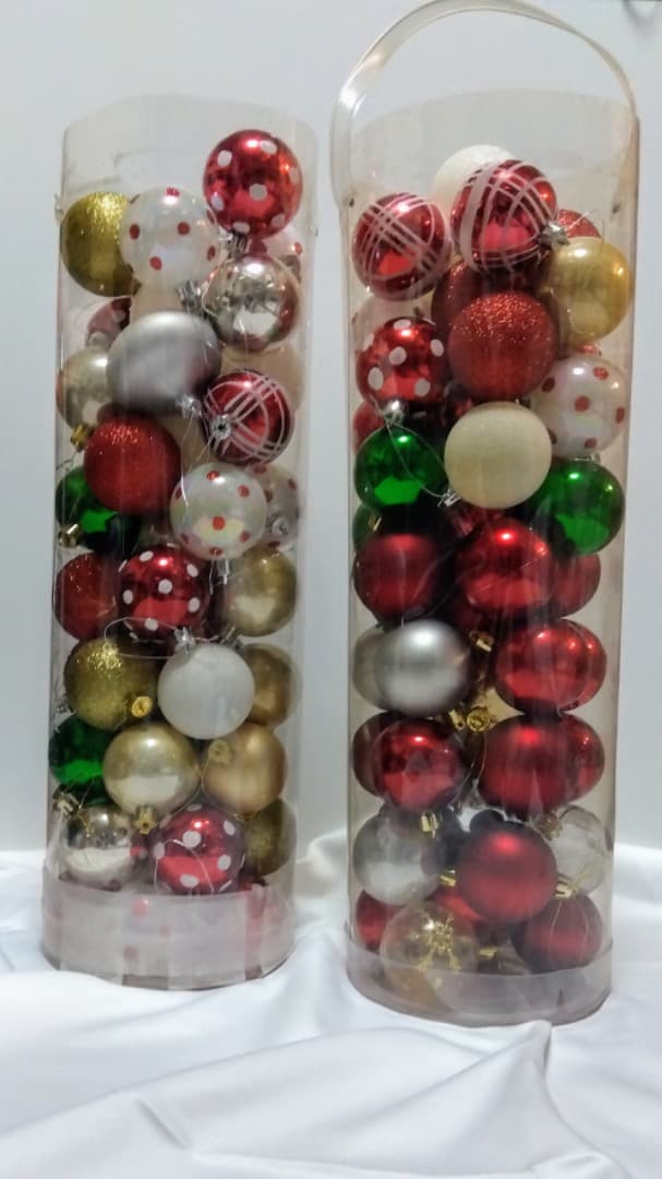 ★2.4m＃クリスマスツリー＆＃豪華オーナメント＆点滅ライト100球セット‼️