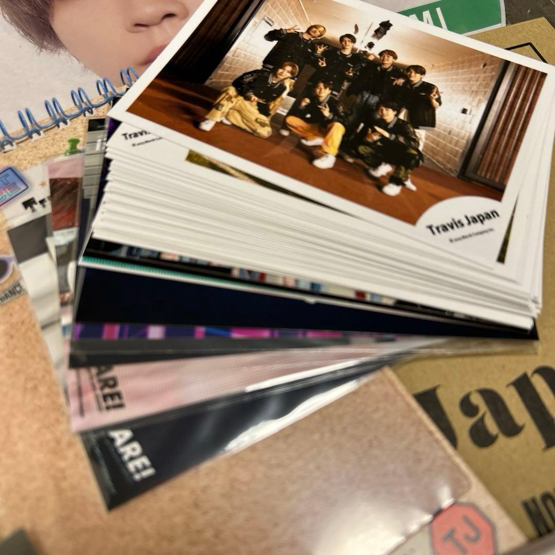 Travis Japan　グッズセット　フォトブック　うちわ　雑誌　ファイル