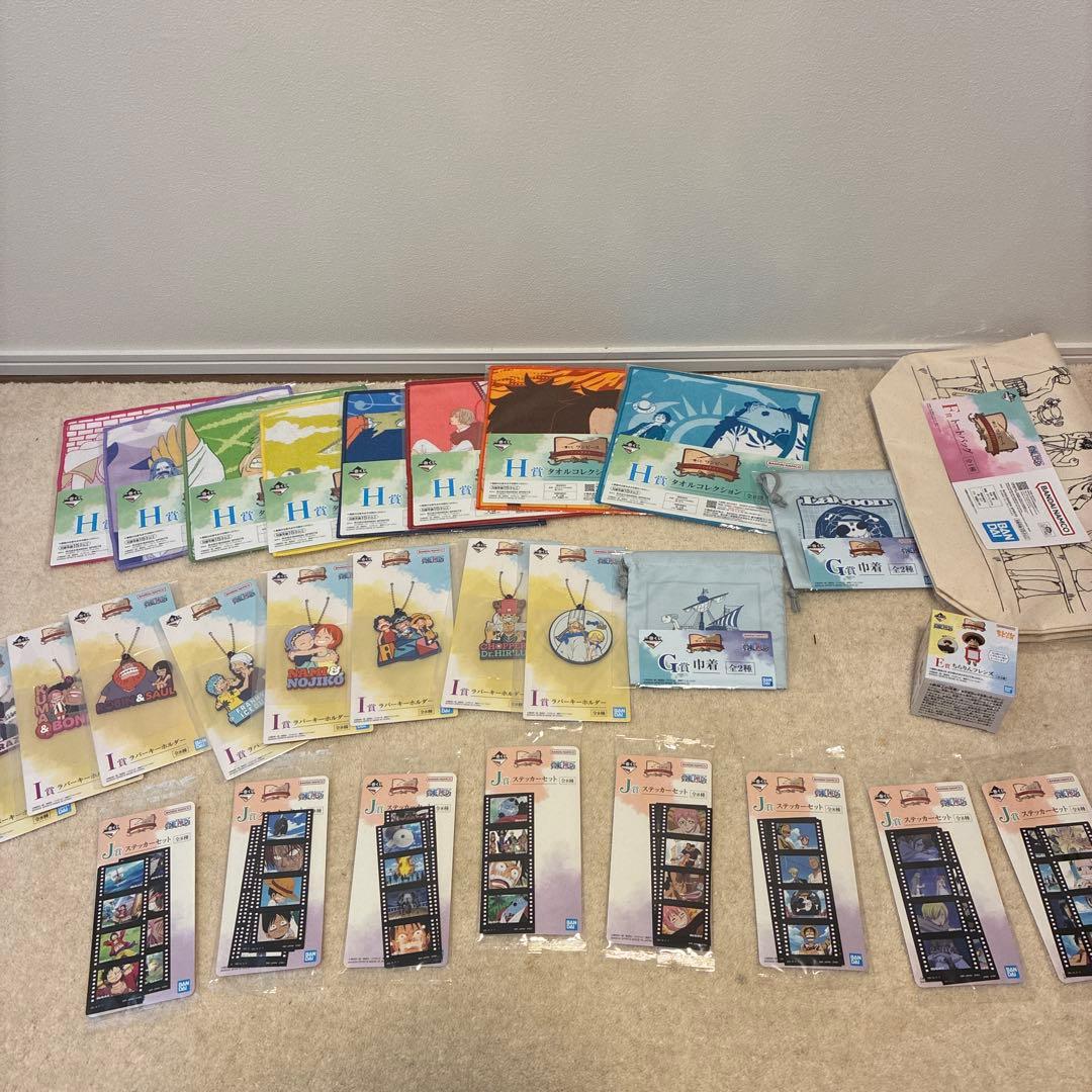 一番くじ ワンピース A、B、C ＋下位賞コンプセット