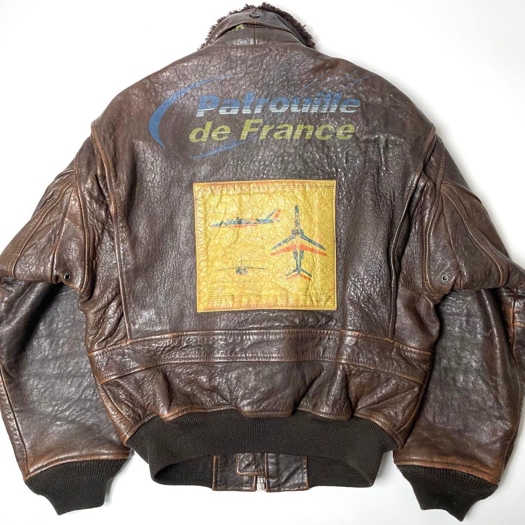 本革】AVIREX レザージャケット G-1 XS着用感M フライトジャケット