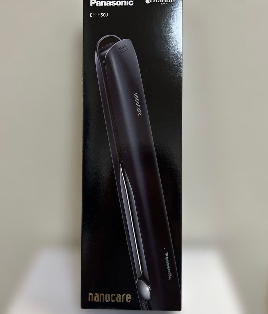 Panasonic ストレートアイロン ナノケア ブラック EH-HS0J 楽天市場】パナソニック ストレートアイロン ナノケア EH-HS0J
