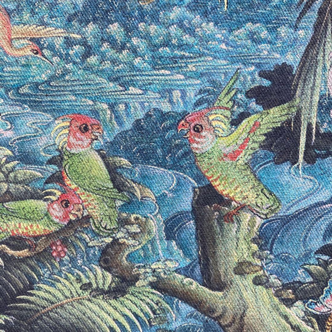 バリ絵 精緻な極細密画 超絶画法によって描かれたバリ島の民族画 約35