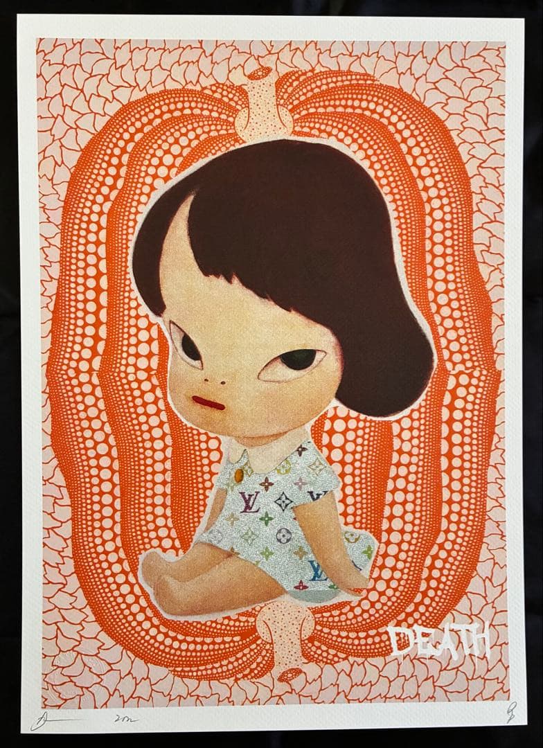 ☆世界限定100枚☆ DEATH NYC 現代アート ポスター CT08 - メルカリ