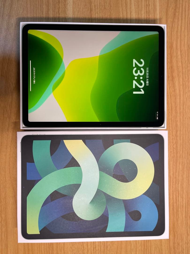 10.9インチiPad Air Wi-Fiモデル 64GB - グリーン iPad Air 4 Wi-Fiモデル 64GB A2316 MYFR2LL/A 10.9 インチ グリーン