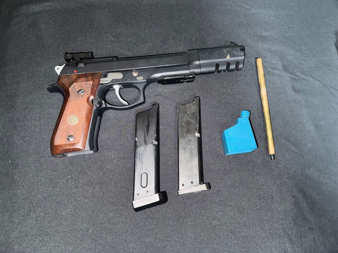 ウエスタンアームズ P.BERETTA ガスガン コンペンセイター付 ※訳あり